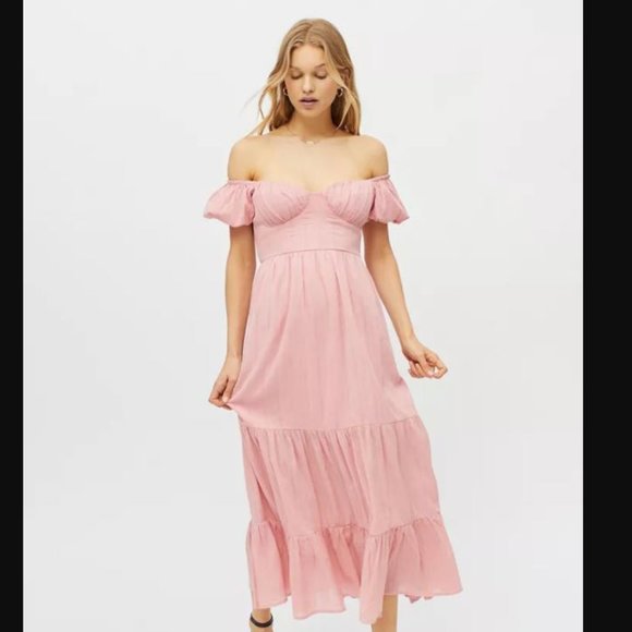 Kiss The Sky Amelie Tiered Maxi Dress 